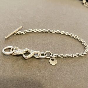 Pandora Knotted Heart Toggle Bracelet